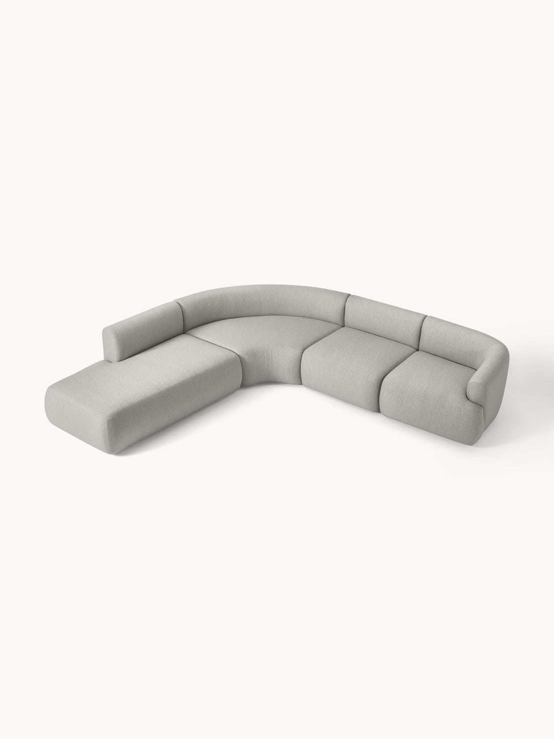 Sofia Modular Corner Sofa (4-seater) — Lilac
