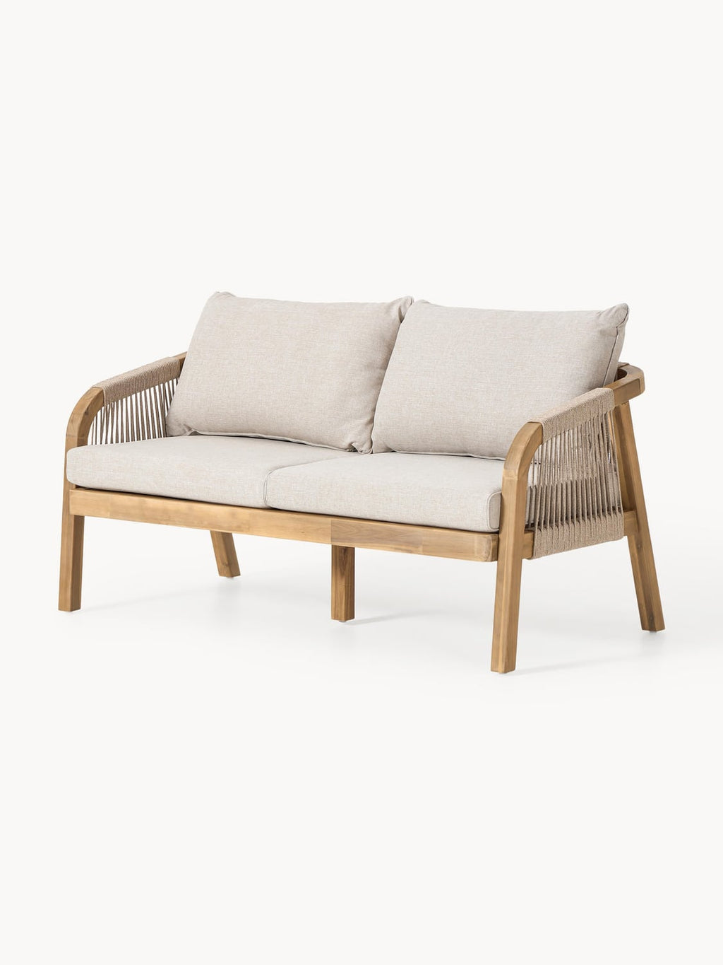 Lu Garden Lounge Sofa in Acacia (2-seater)
