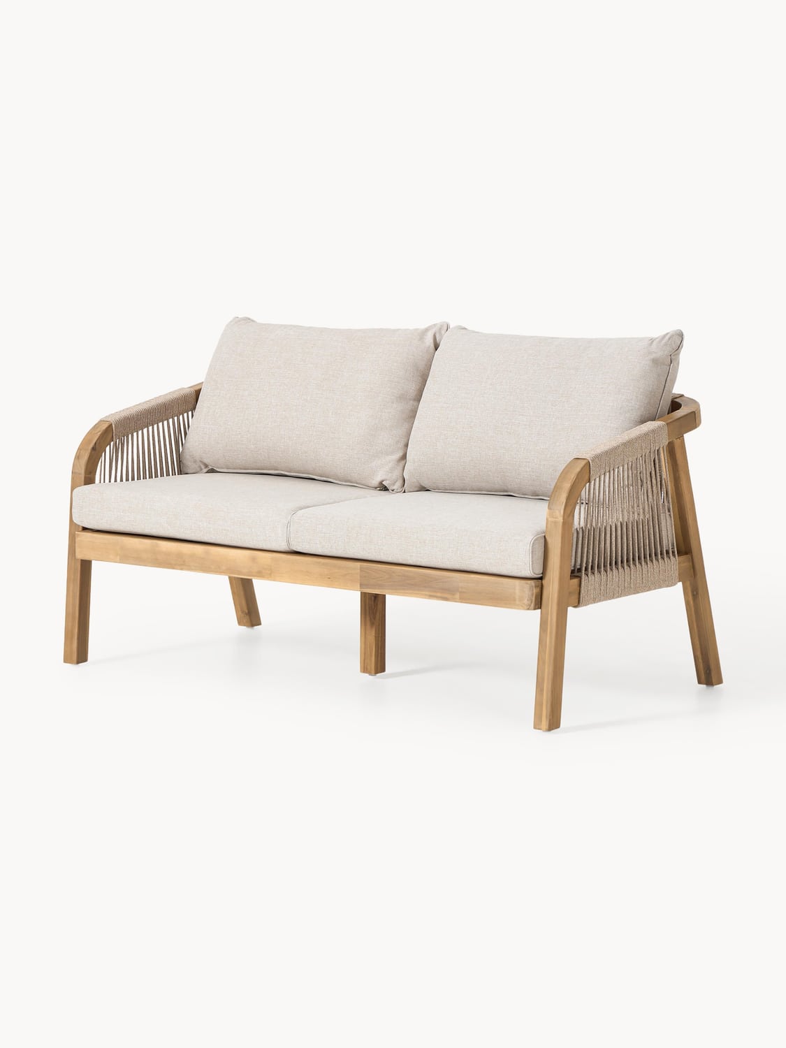 Lu Garden Lounge Sofa in Acacia (2-seater)