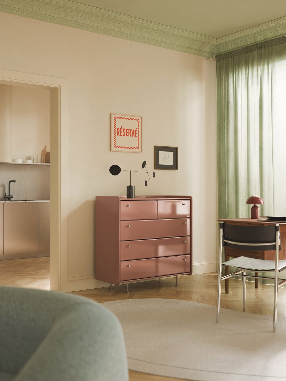 Coya Chest of Drawers — Cognac