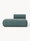 Sofia Bouclé-Chaise-Module — Teal