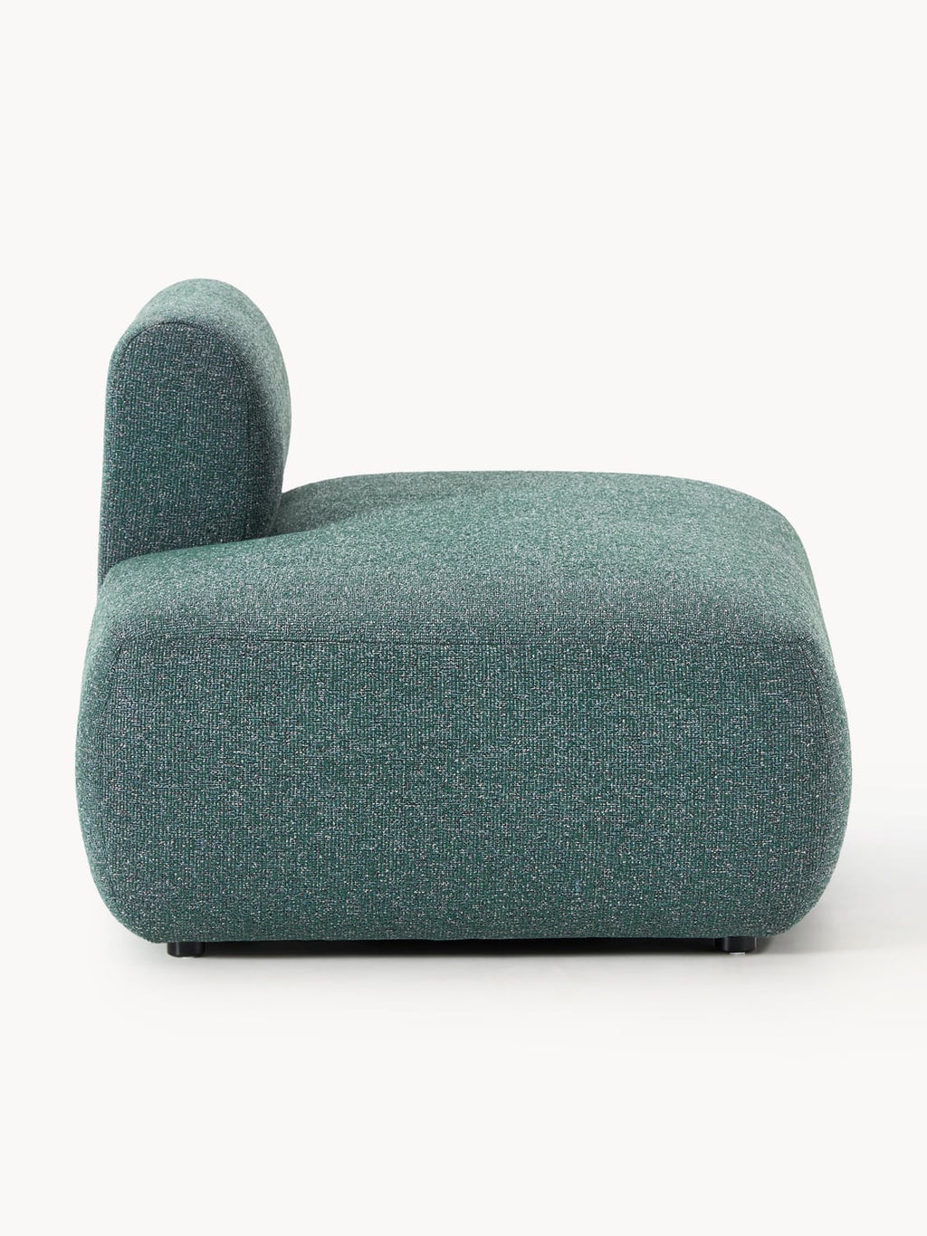 Sofia Bouclé-Chaise-Module — Teal