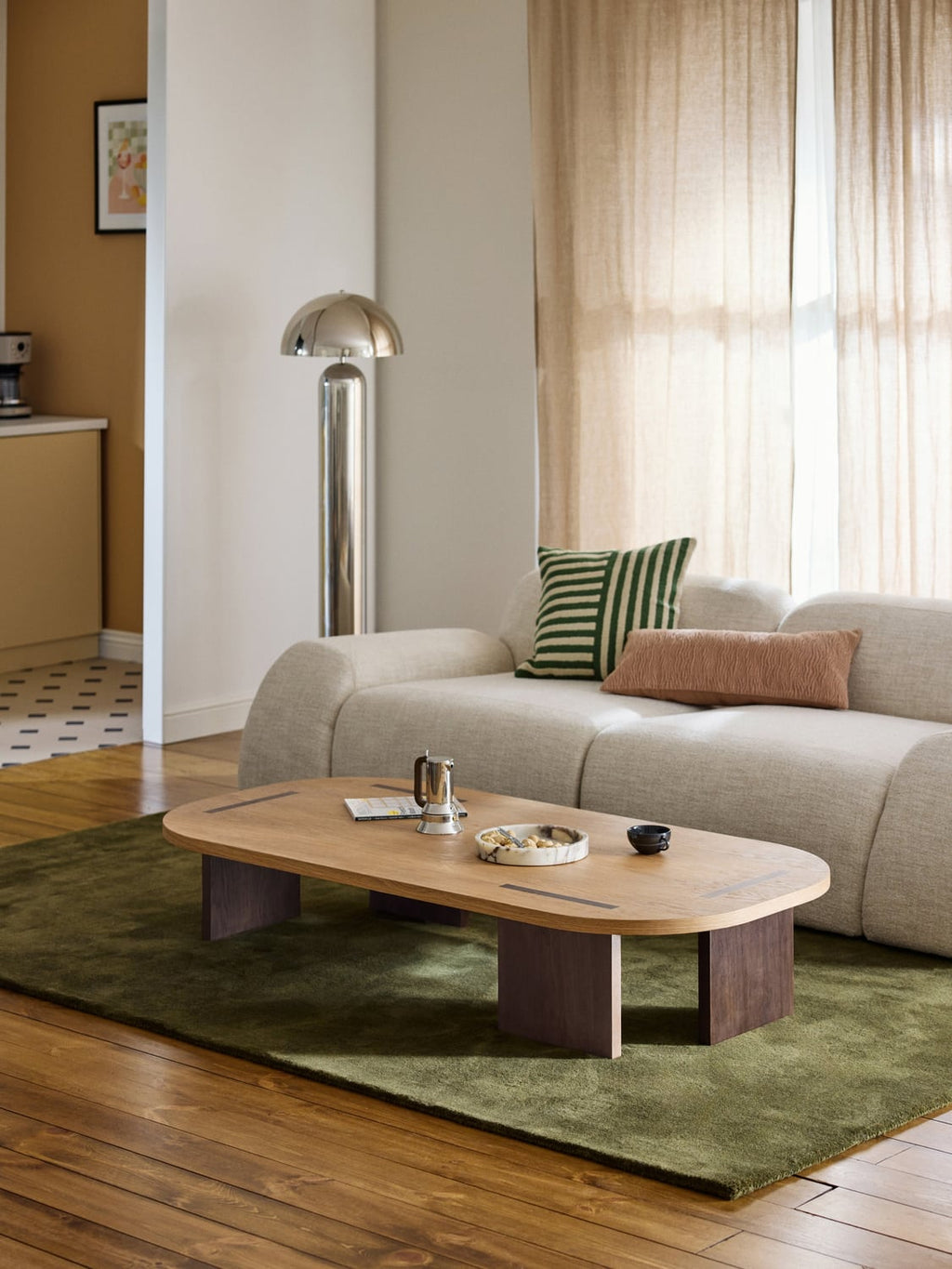 Fernanda XL Wood-Coffee Table