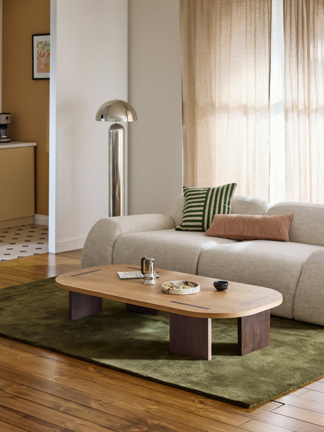 Fernanda XL Wood-Coffee Table