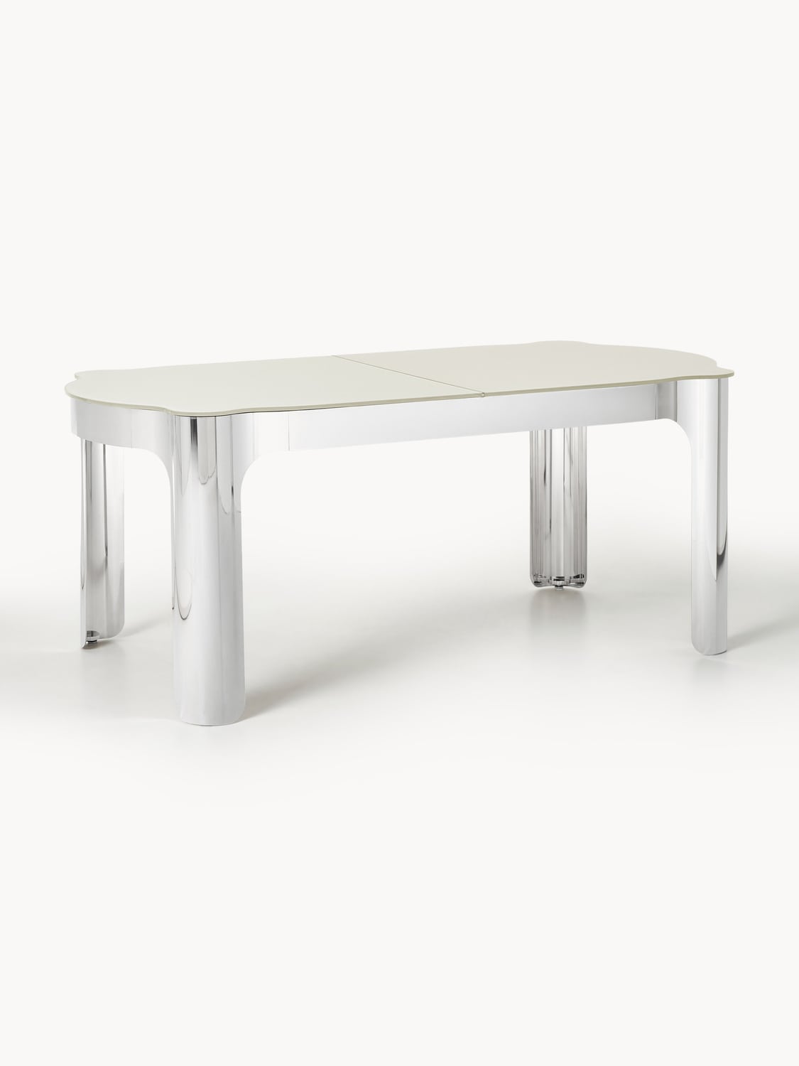 Georgia Dining Table with Glass Top, in various sizes