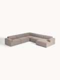 Melva XL Corner Sofa — Warm Grey