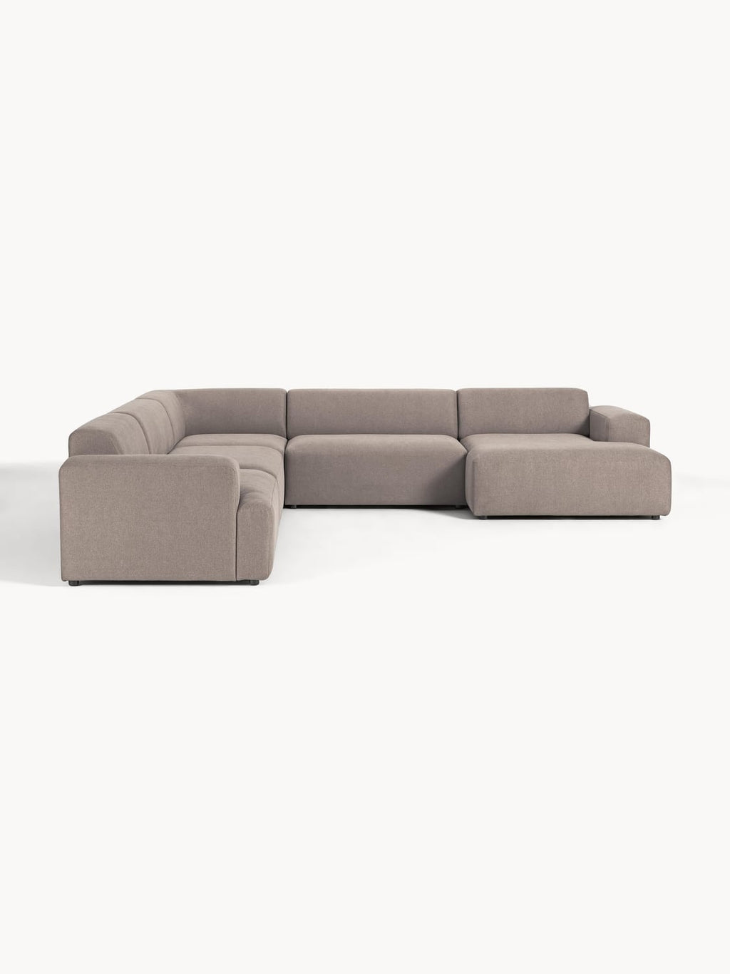 Melva XL Corner Sofa — Warm Grey