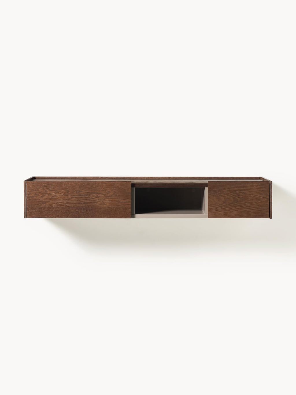 Larsen Wooden Wall Console — Taupe