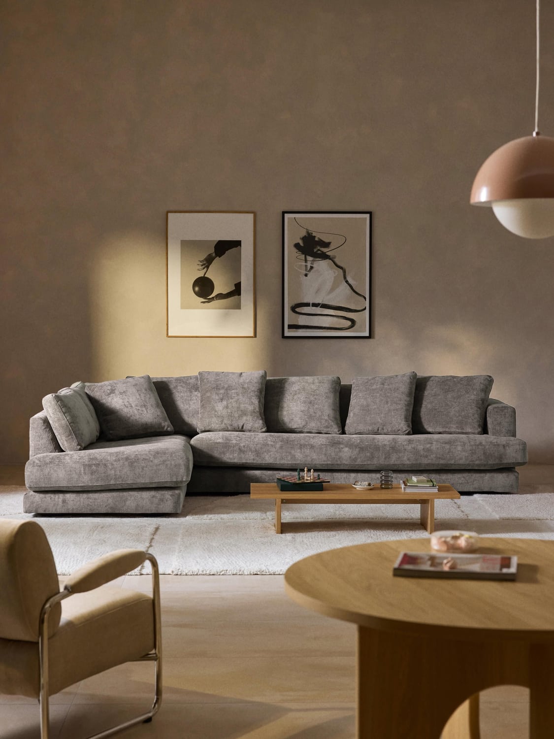 Tribeca XL Corner Sofa — Taupe