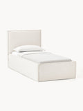 Dream Bouclé-Single Bed — Off-White