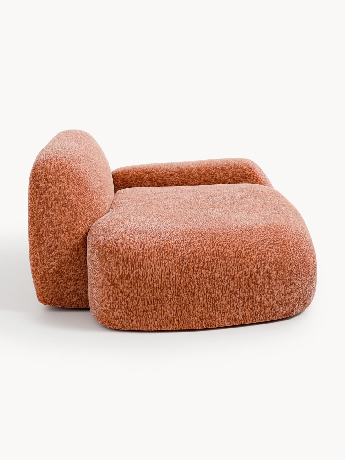 Wolke Sofa (2-seater) with Chaise Longue — Camel