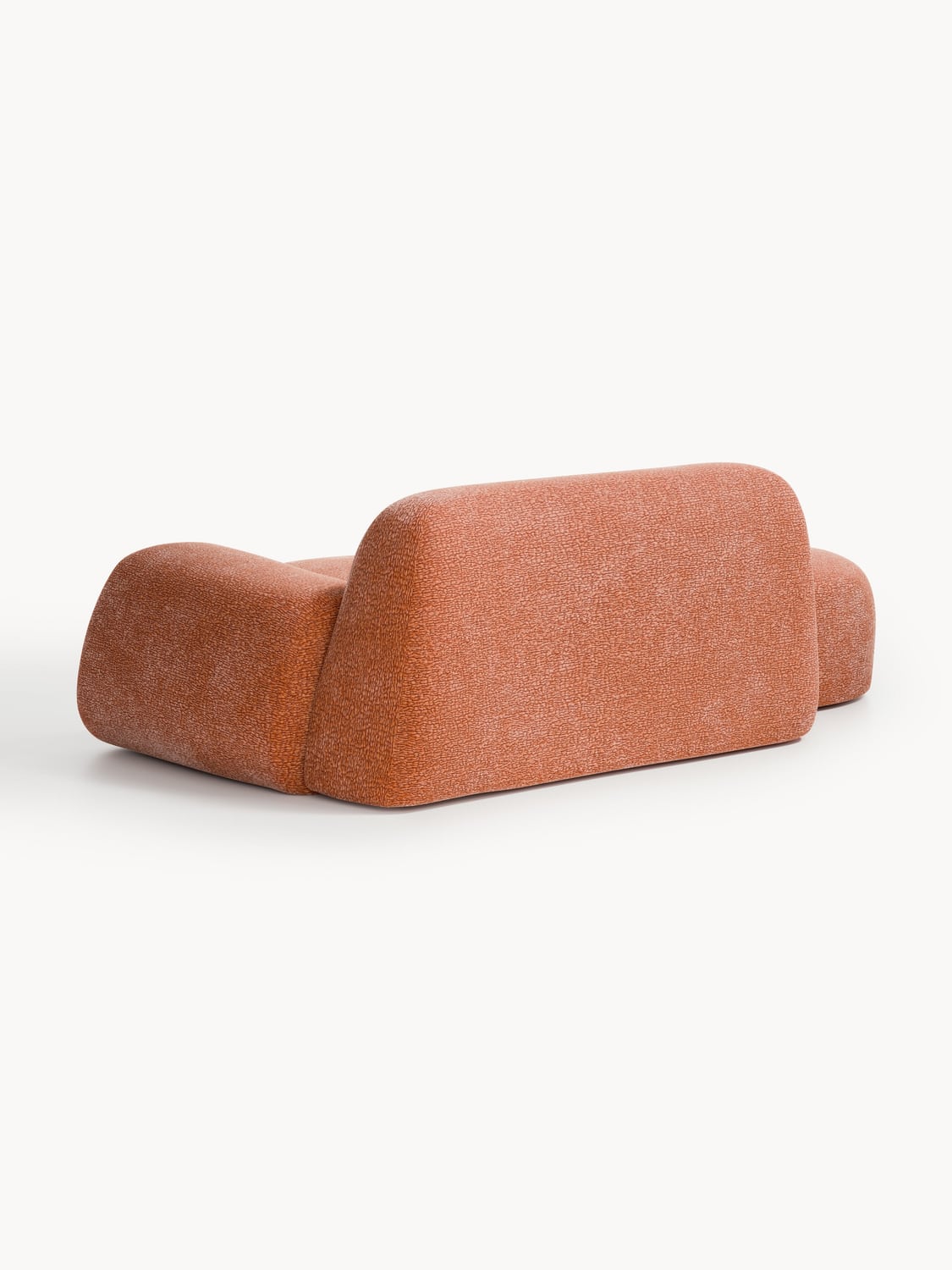 Wolke Sofa (2-seater) with Chaise Longue — Camel