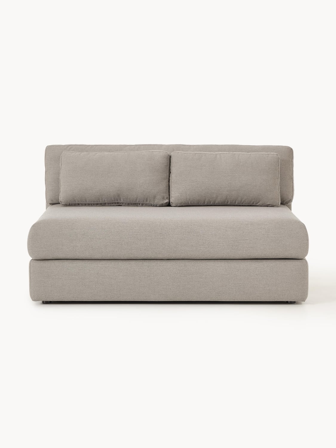 Rabea Modular Garden Sofa (2-seater) — Warm Grey