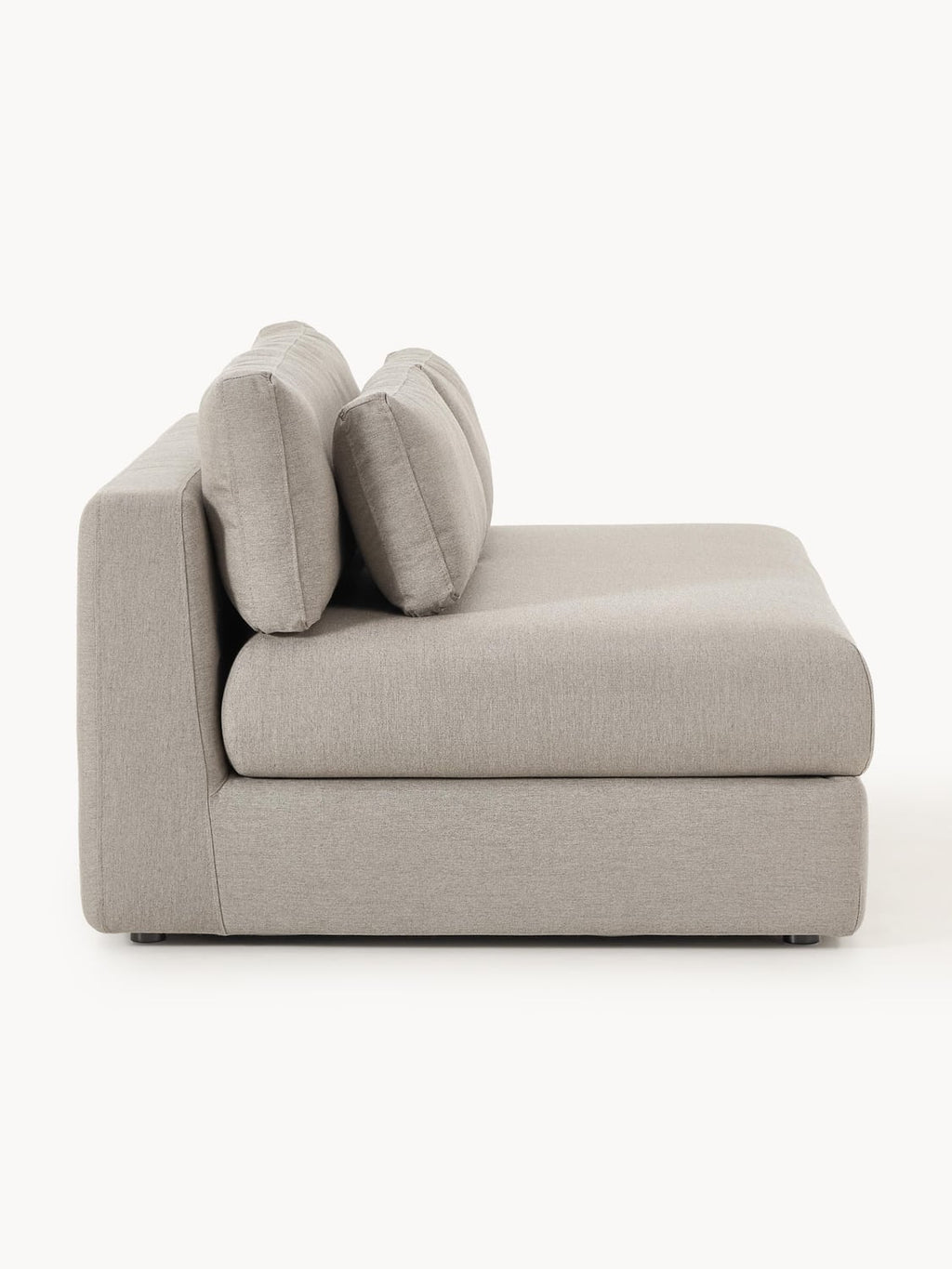 Rabea Modular Garden Sofa (2-seater) — Warm Grey