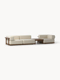 Matheus Garden Lounge Set in Acacia, set of 3