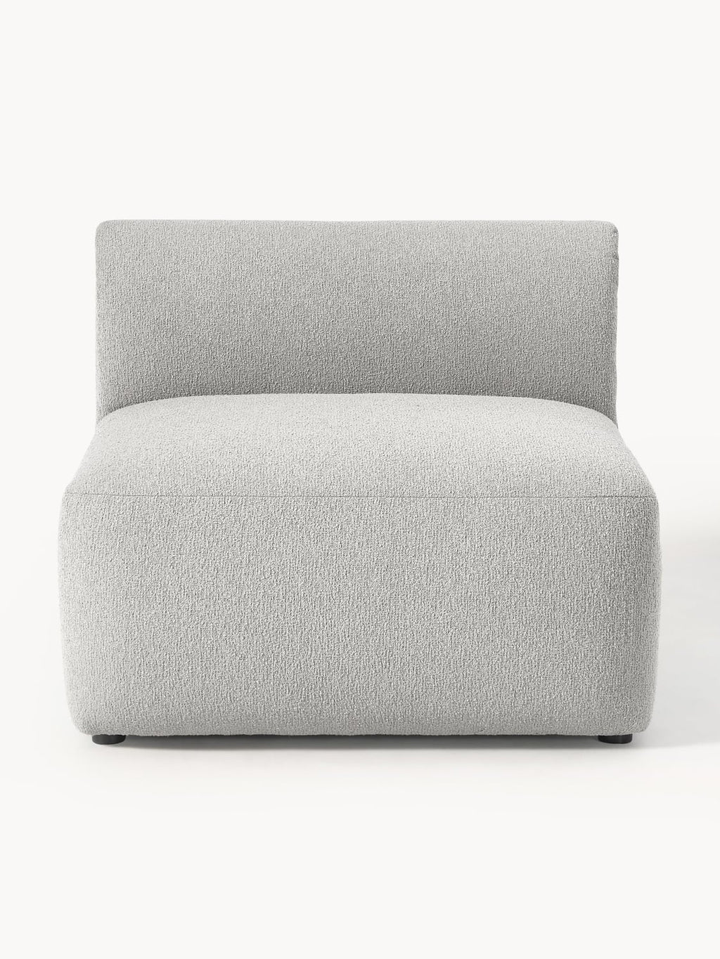 Sofia Bouclé Middle Module — Oatmeal