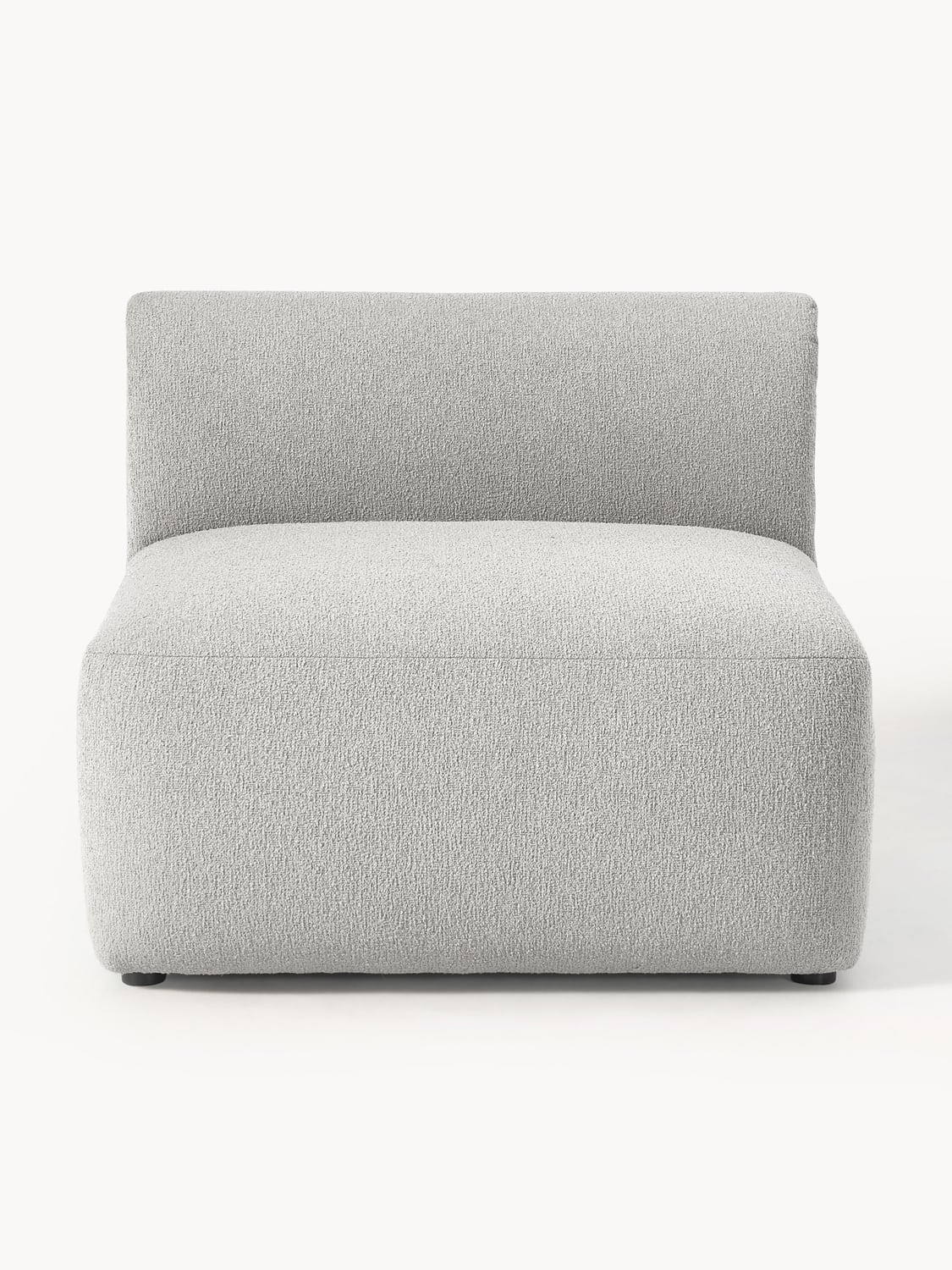 Sofia Bouclé Middle Module — Oatmeal