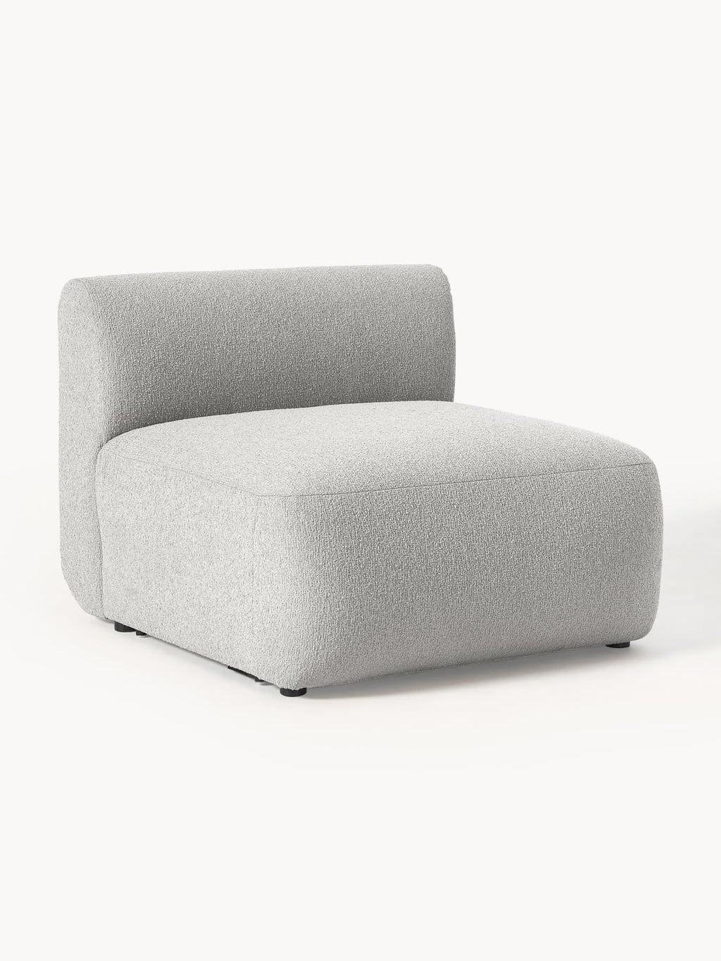 Sofia Bouclé Middle Module — Oatmeal