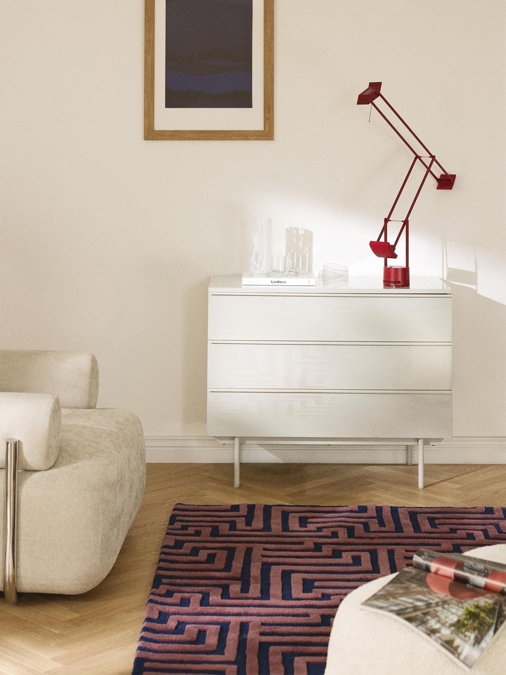 Elona Wood-Chest of Drawers