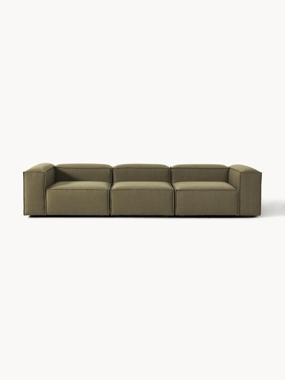 Lennon Modular Sofa (4-seater) — Olive