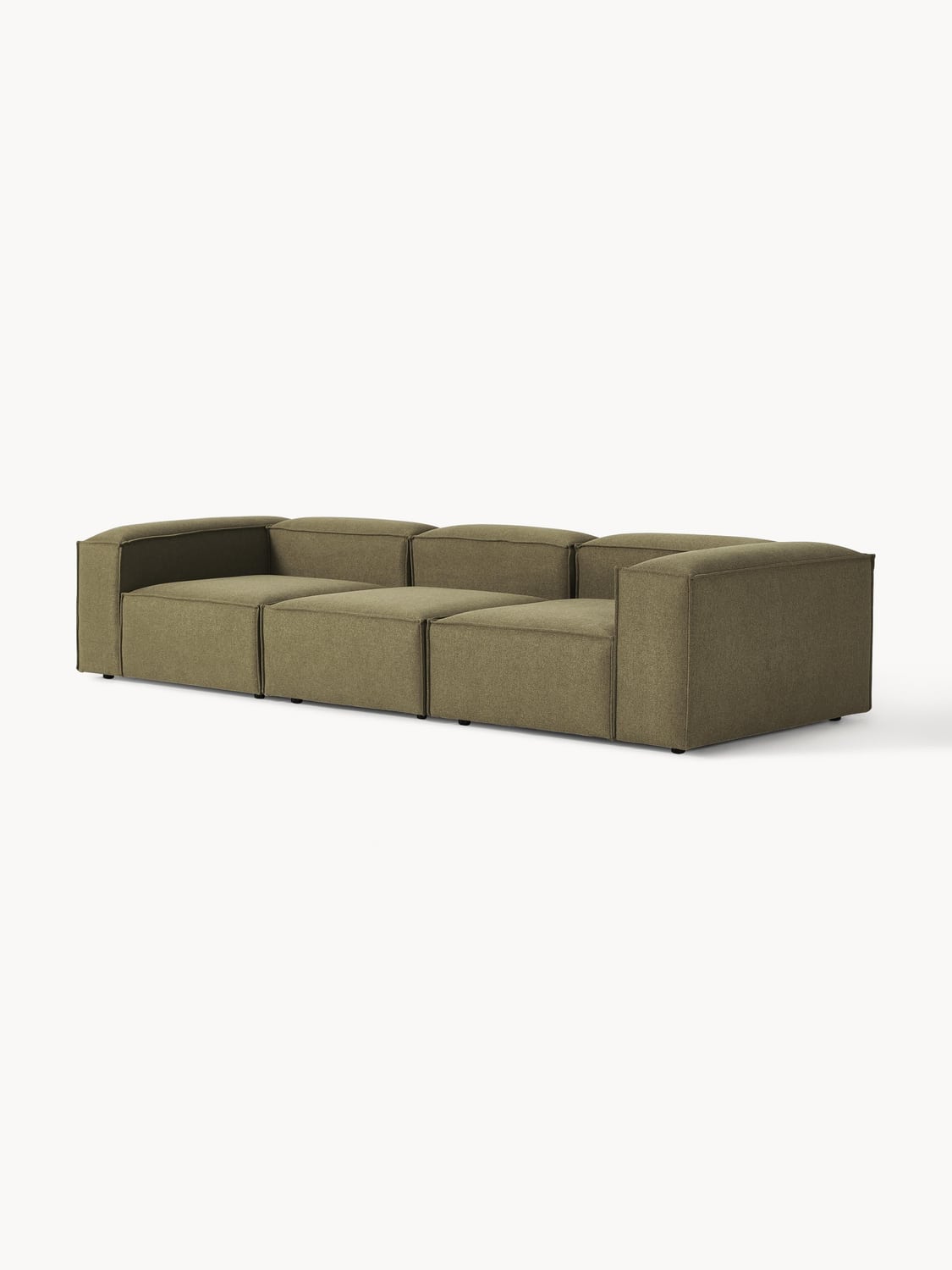 Lennon Modular Sofa (4-seater) — Olive