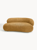 Alba Sofa (2-seater) in Teddy Bouclé — Ochre