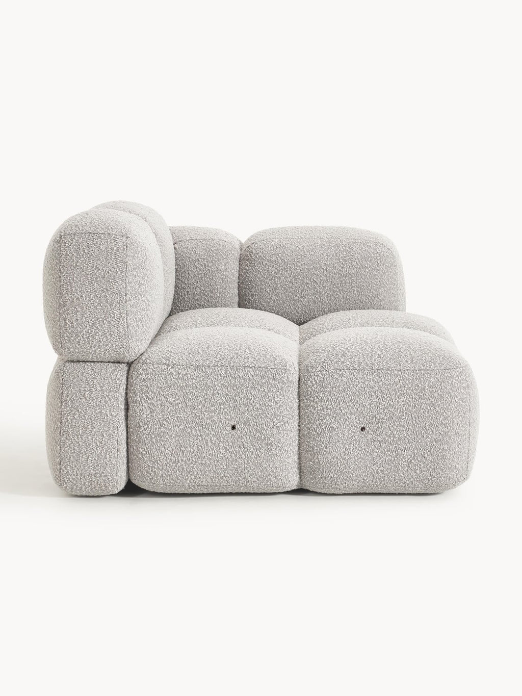 Tayla Corner Module in Bouclé — Oatmeal