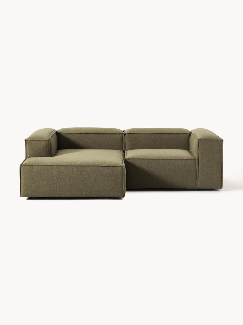 Lennon Modular Corner Sofa (2-seater) — Olive
