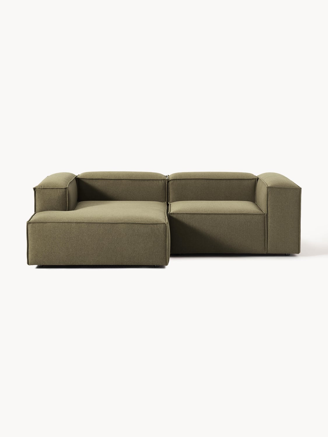 Lennon Modular Corner Sofa (2-seater) — Olive