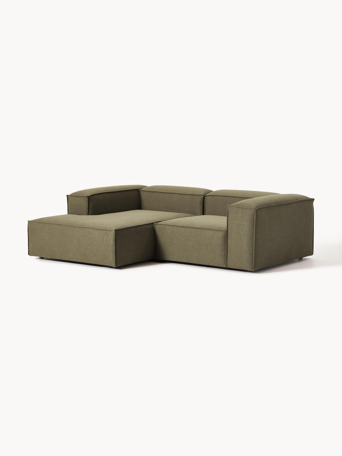 Lennon Modular Corner Sofa (2-seater) — Olive