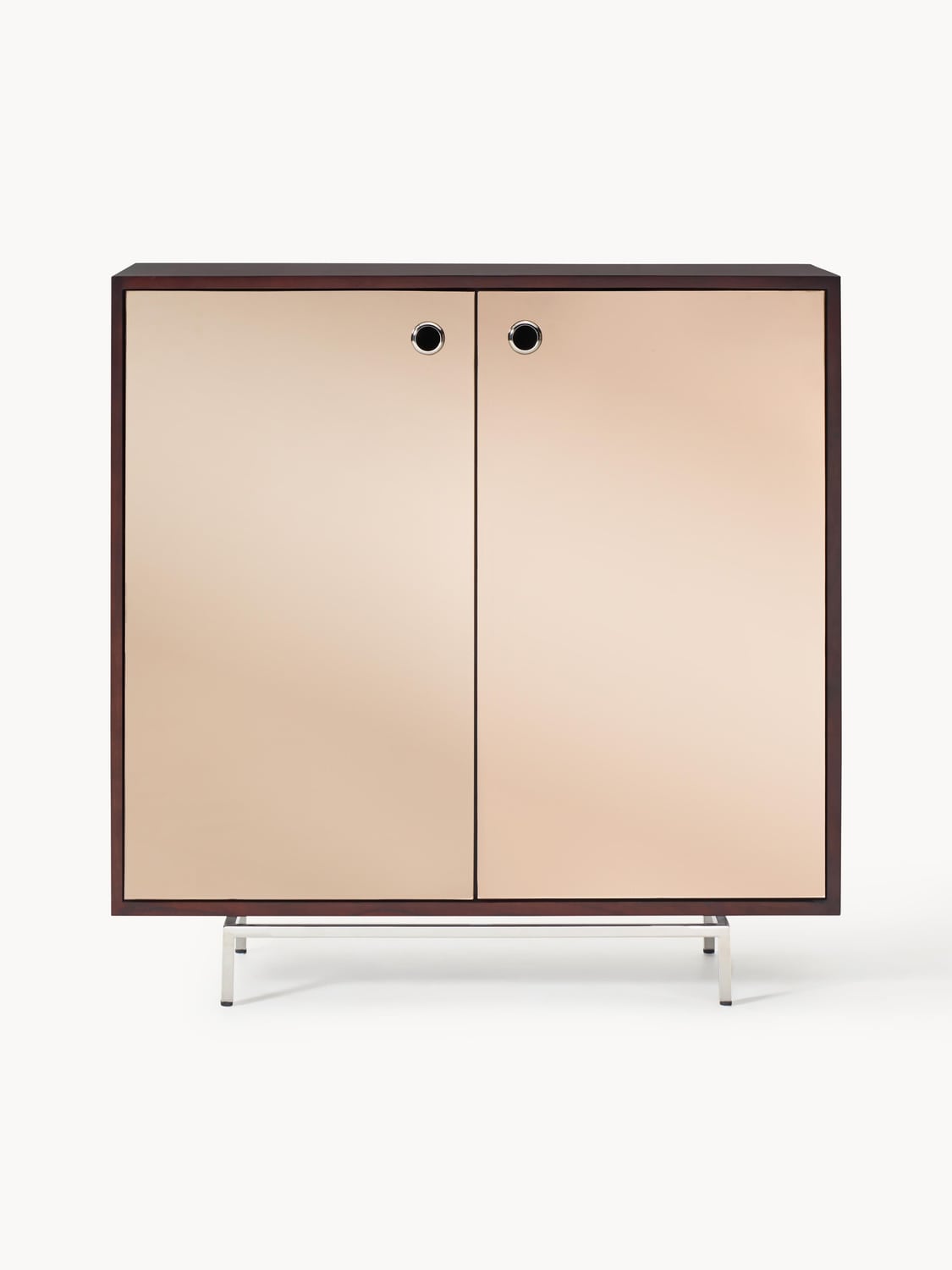 Scarlett Highboard with Mirrored Glass Doors