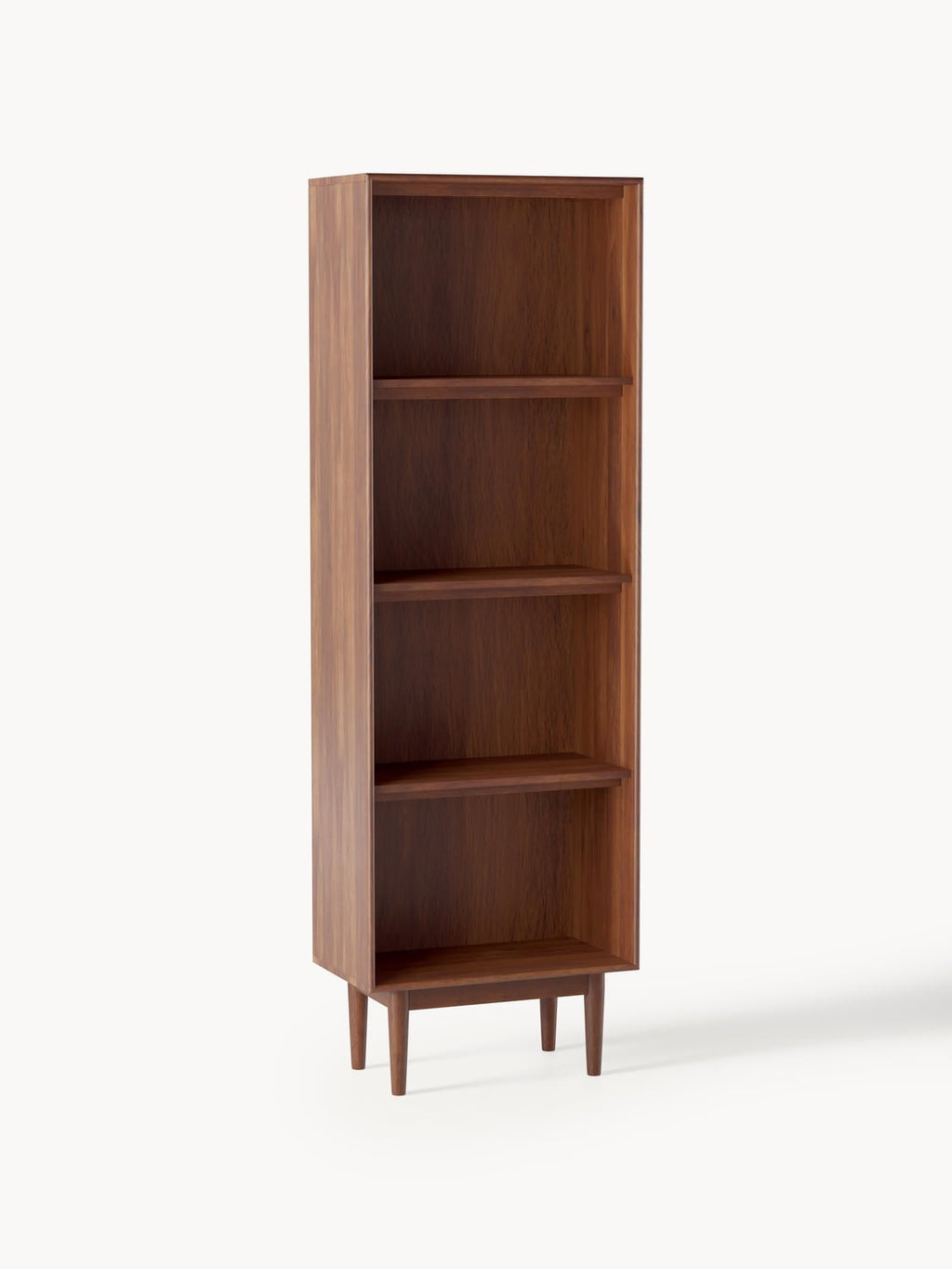 Paul Tall Shelving Unit in Mango Wood — Brown