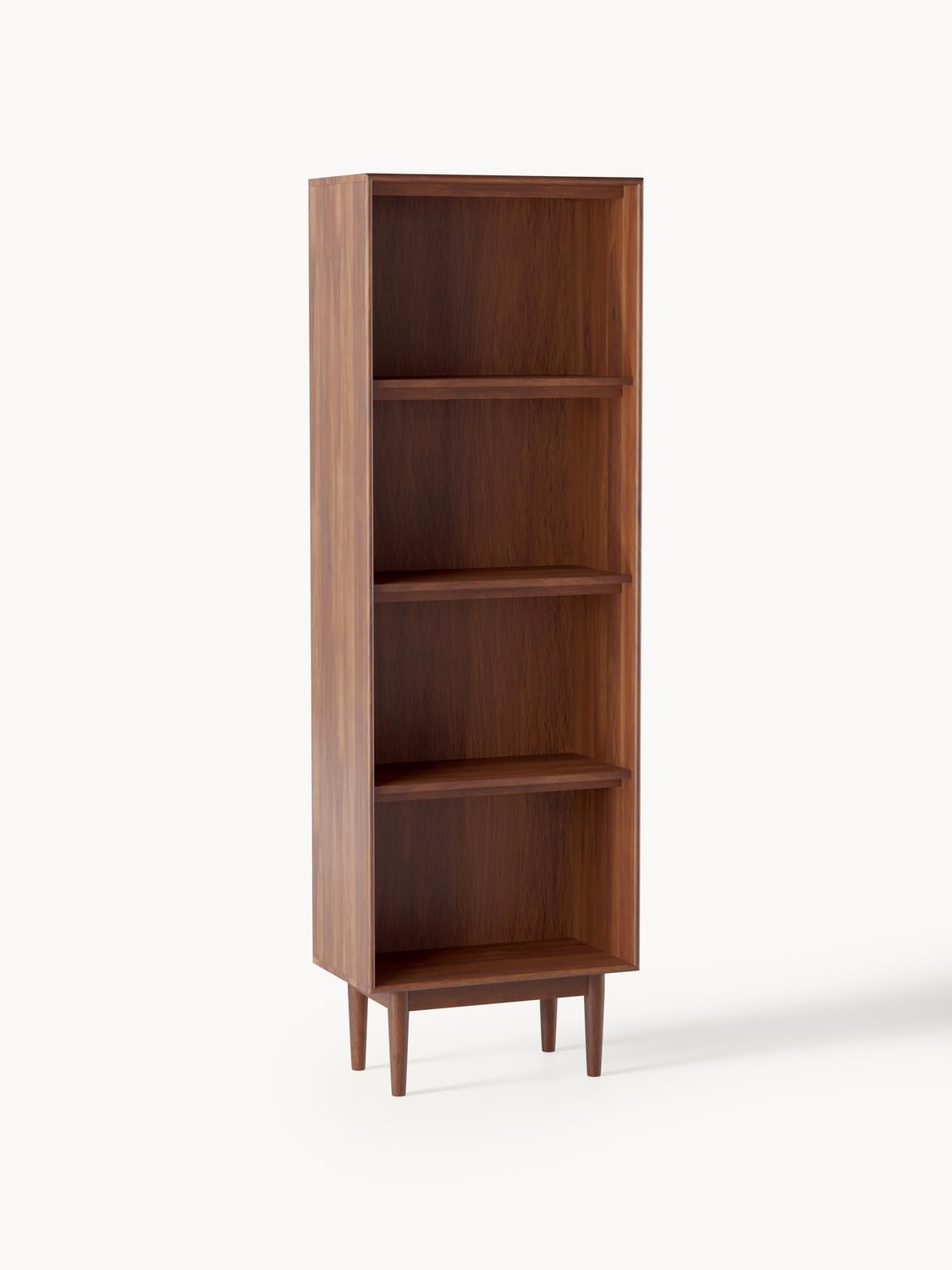 Paul Tall Shelving Unit in Mango Wood — Brown