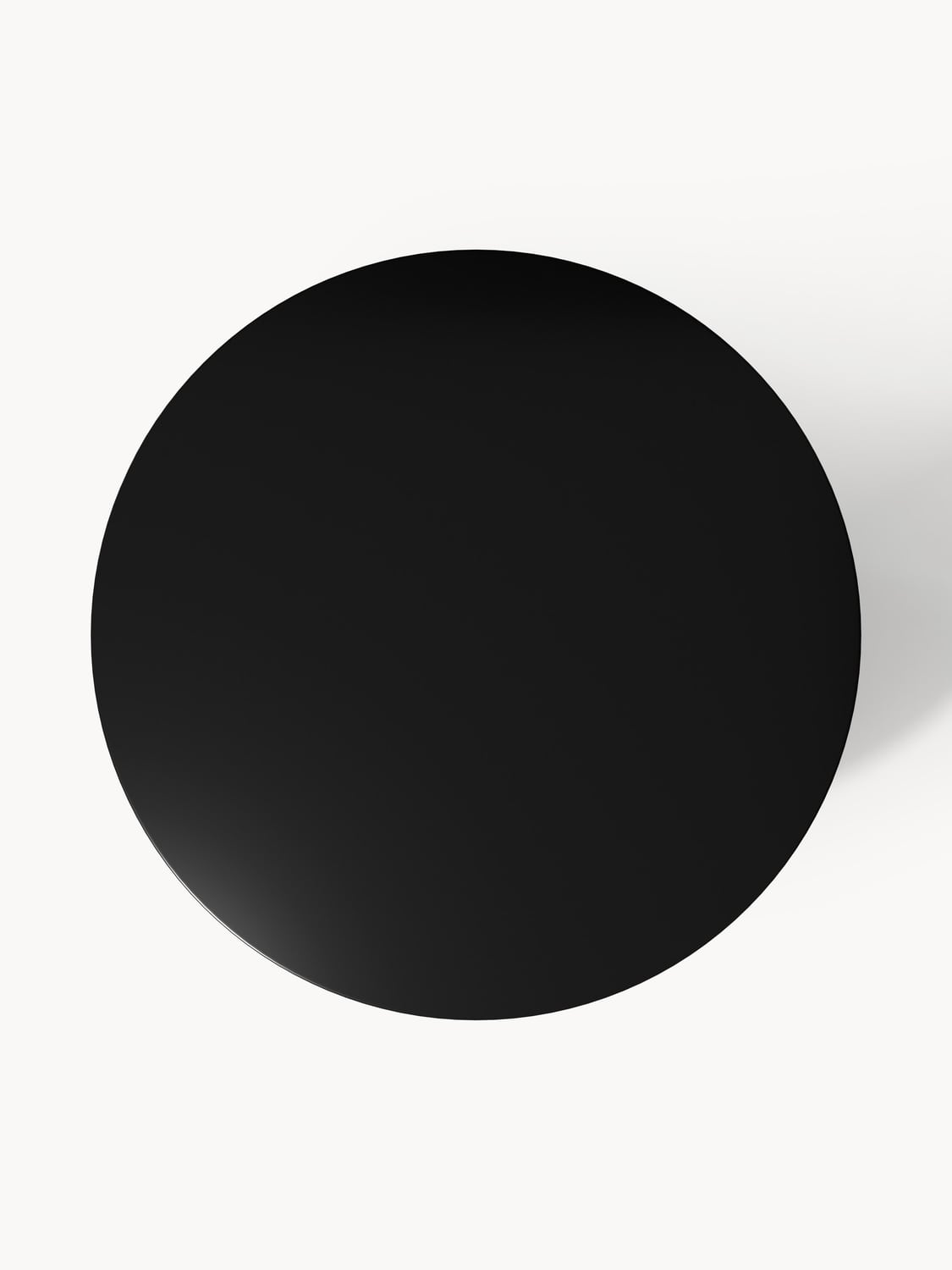 Keva Round Dining Table, Ø 120 cm — Black