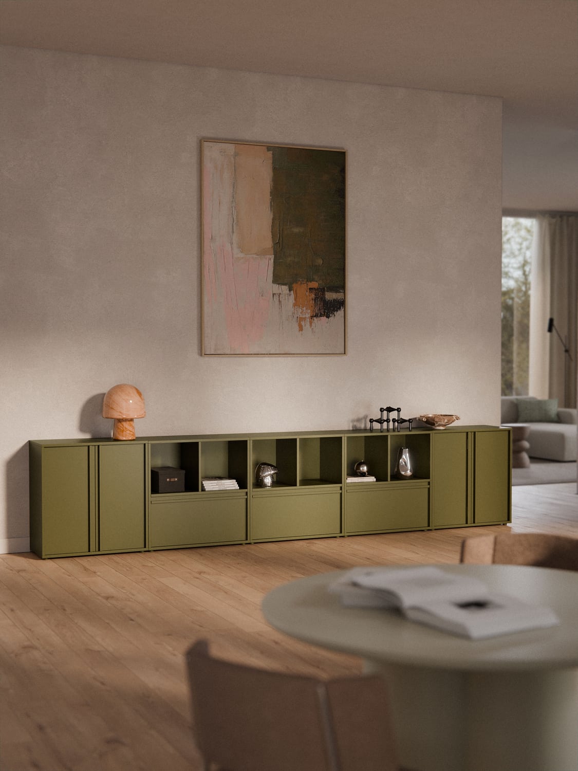 Ani Module for Modular Shelving System — Brown