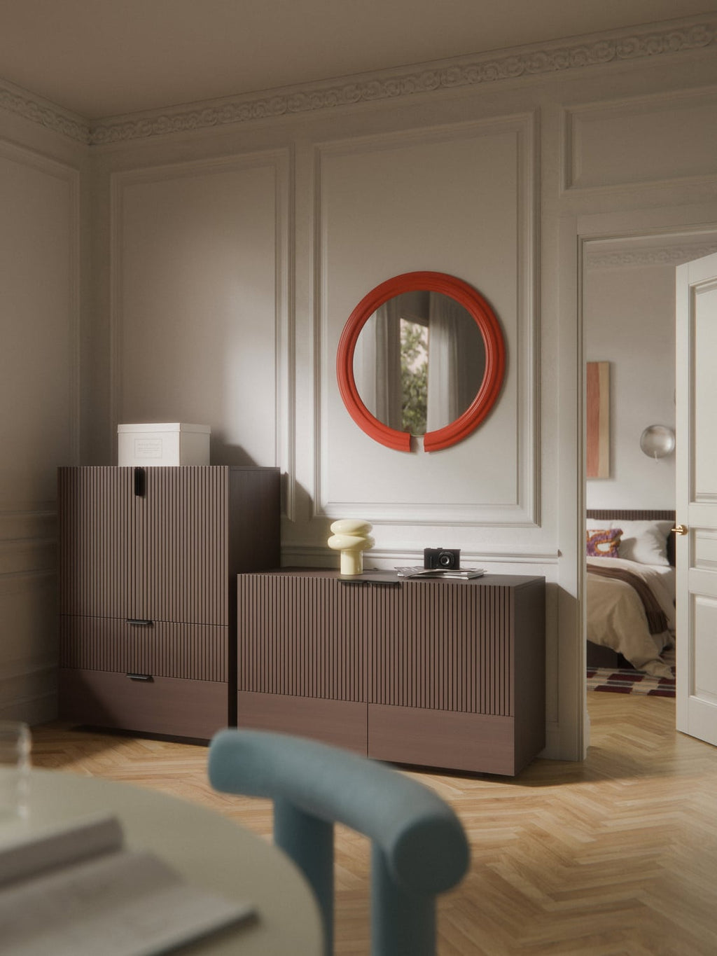 Sato Wooden Sideboard — Espresso