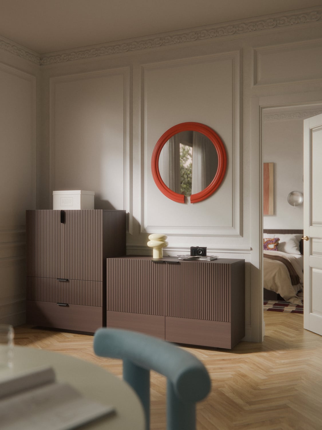 Sato Wooden Sideboard — Espresso