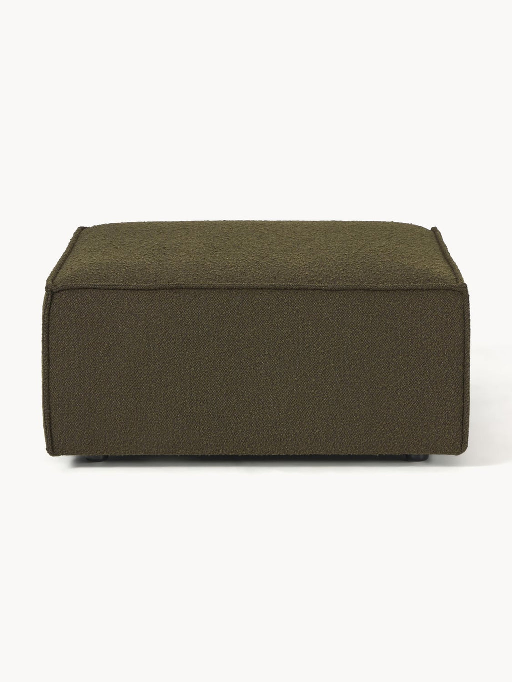 Lennon Sofa Ottoman in Bouclé — Anthracite