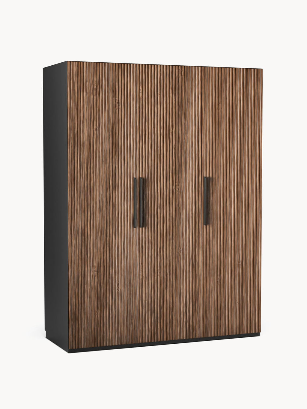 Simone Modular Hinged-Door Wardrobe, 150 cm Width, in various sizes — Olive