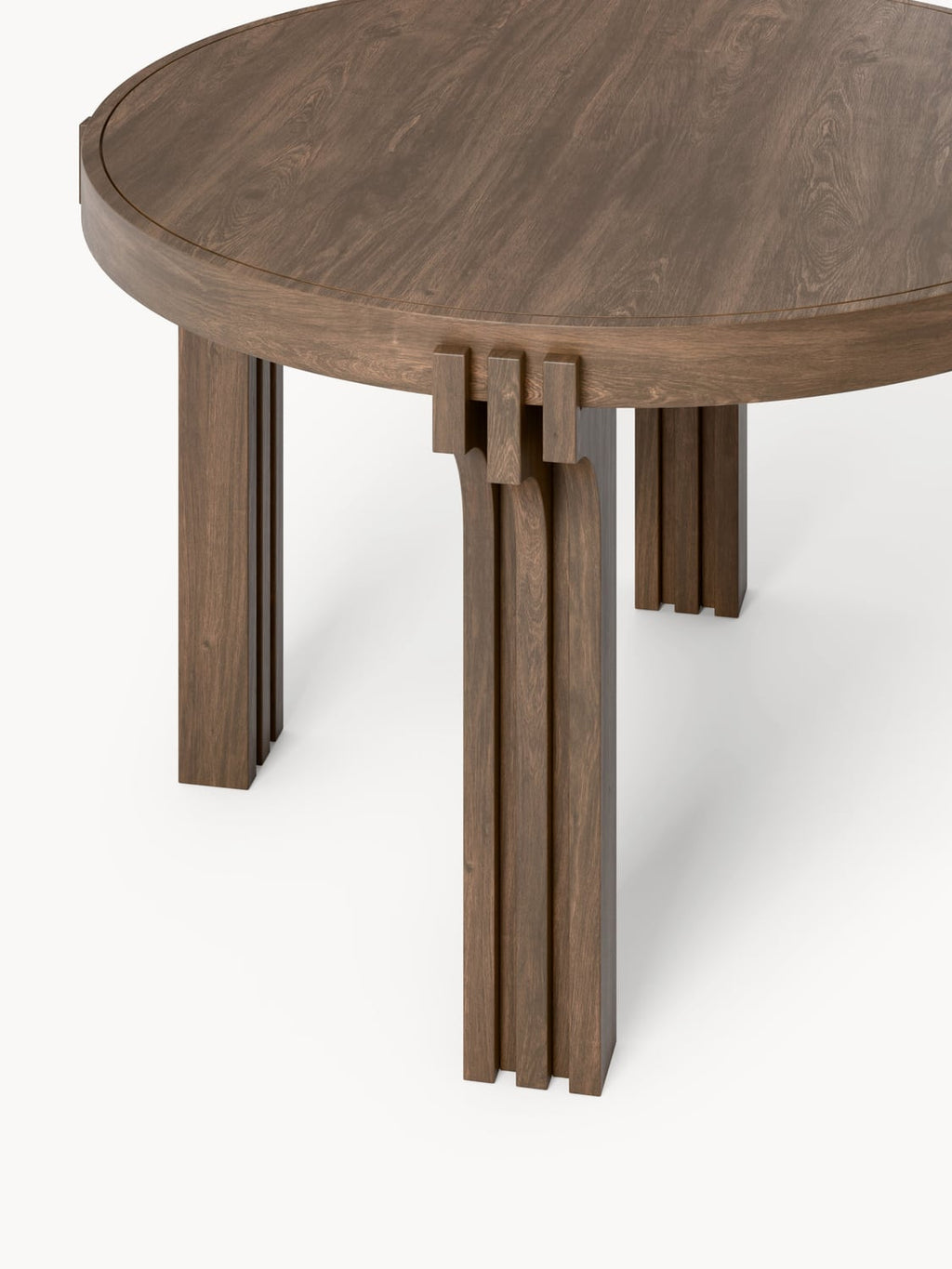 Nolan Round Wood-Dining Table, in various sizes