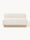 Natalie Sofa (2-seater) in Teddy Bouclé — Off-White