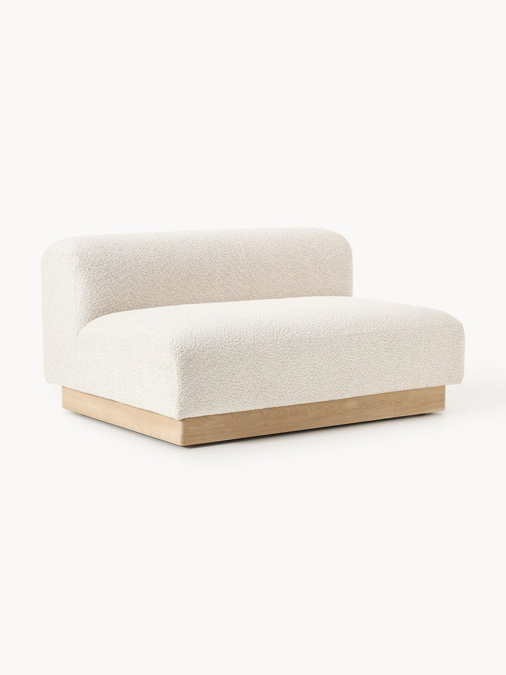 Natalie Sofa (2-seater) in Teddy Bouclé — Off-White