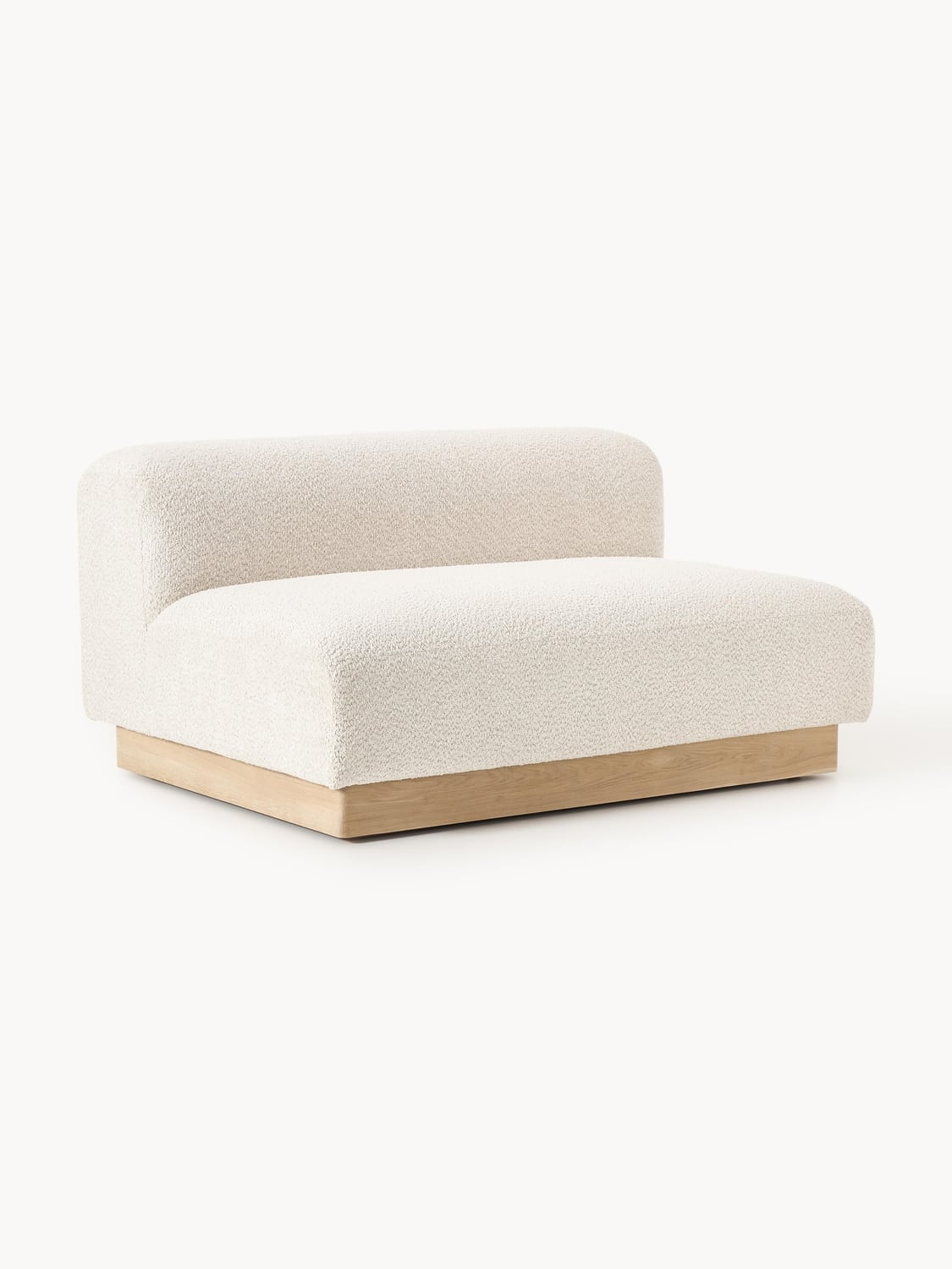 Natalie Sofa (2-seater) in Teddy Bouclé — Off-White