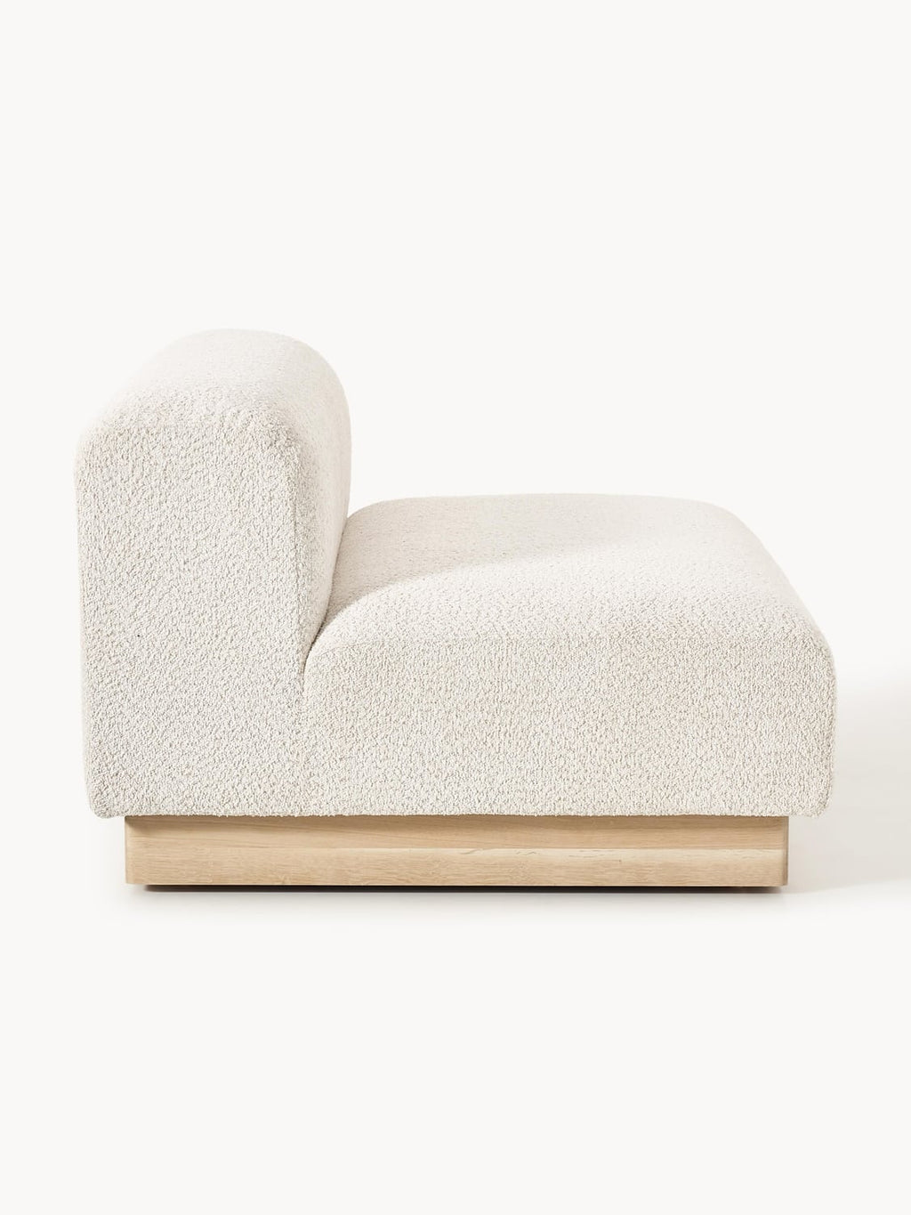 Natalie Sofa (2-seater) in Teddy Bouclé — Off-White