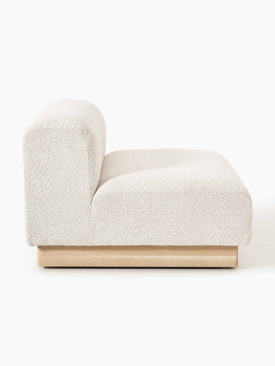 Natalie Sofa (2-seater) in Teddy Bouclé — Off-White
