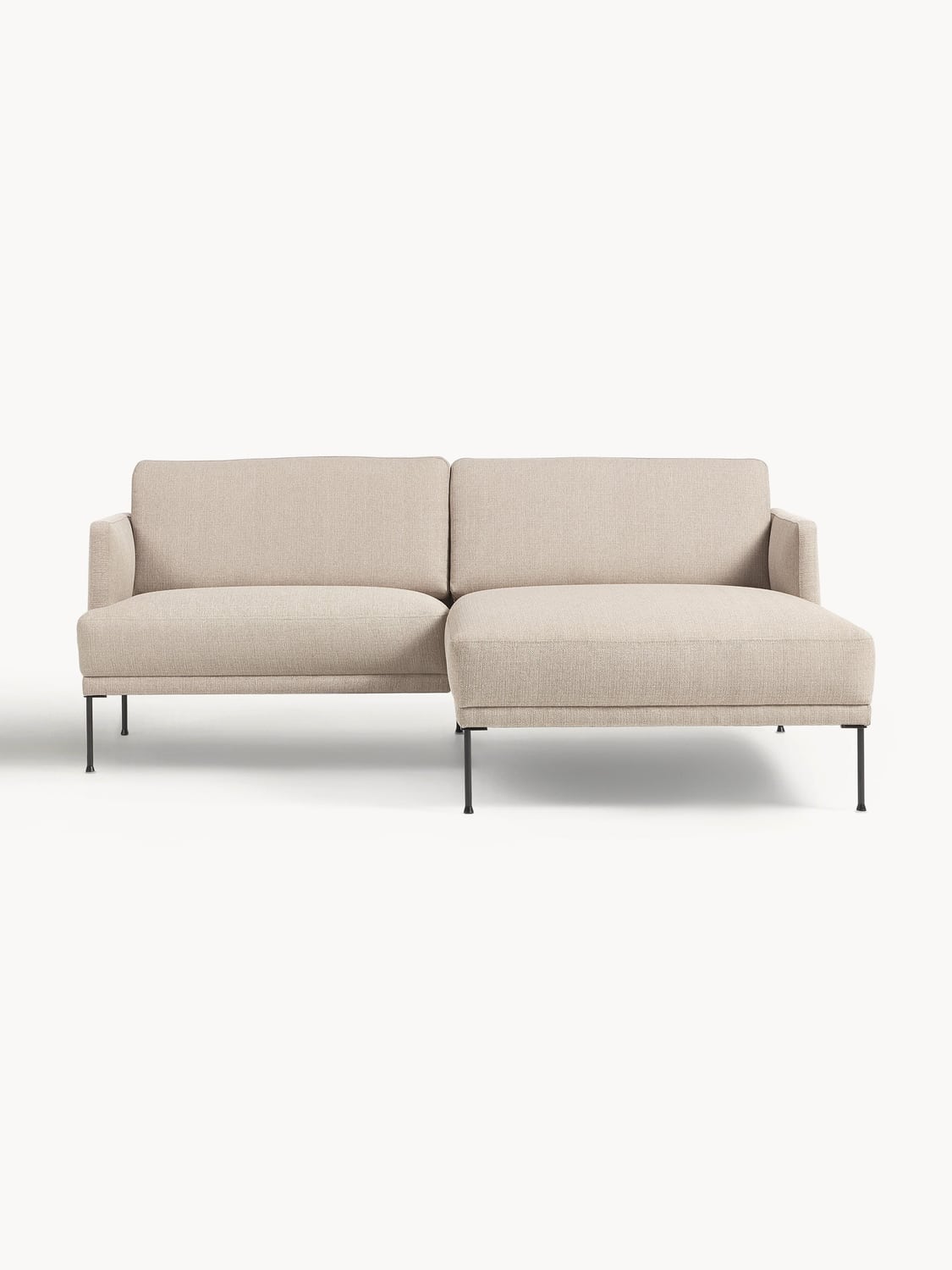 Fluente Small Corner Sofa — Oatmeal