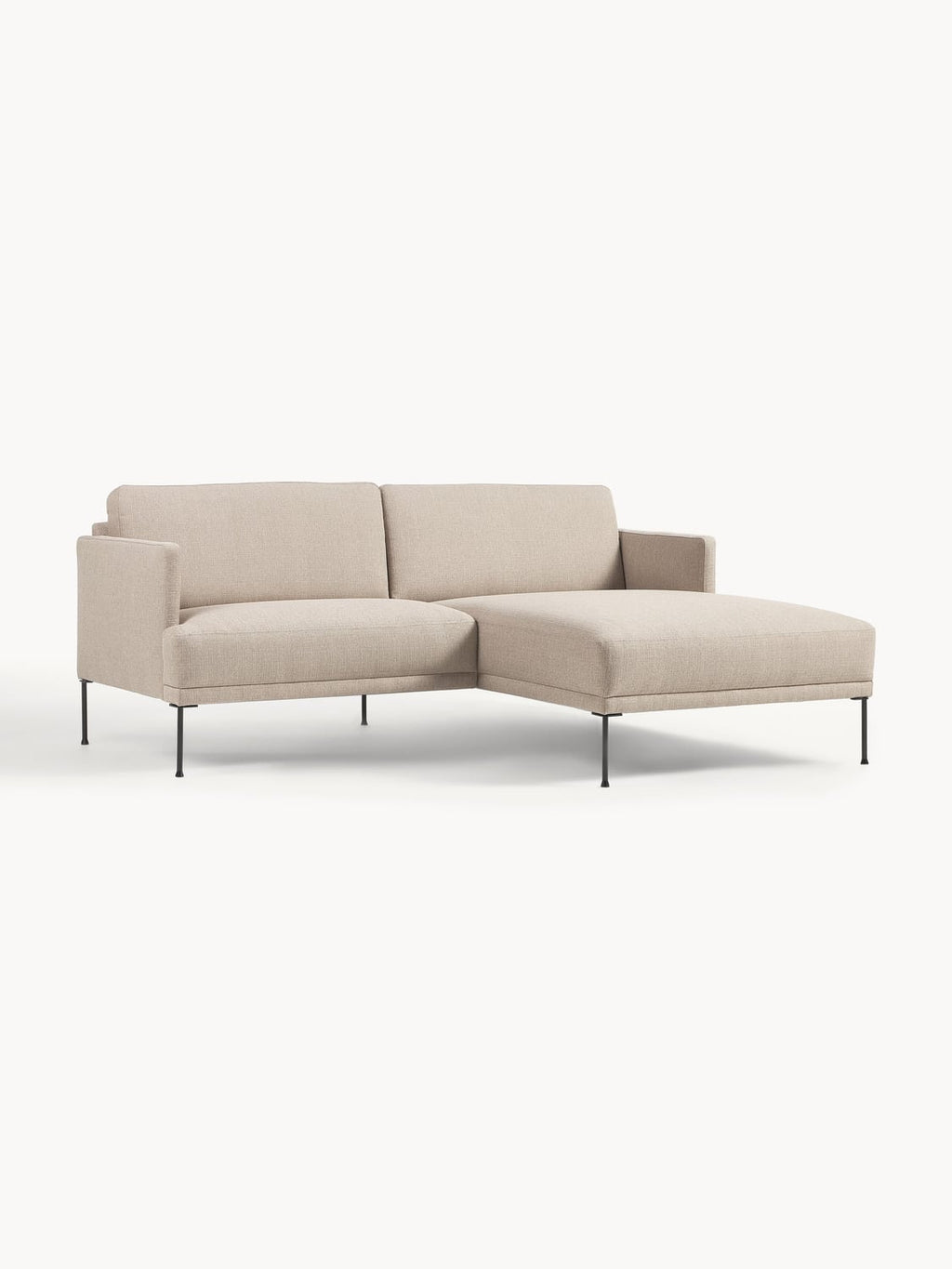 Fluente Small Corner Sofa — Oatmeal