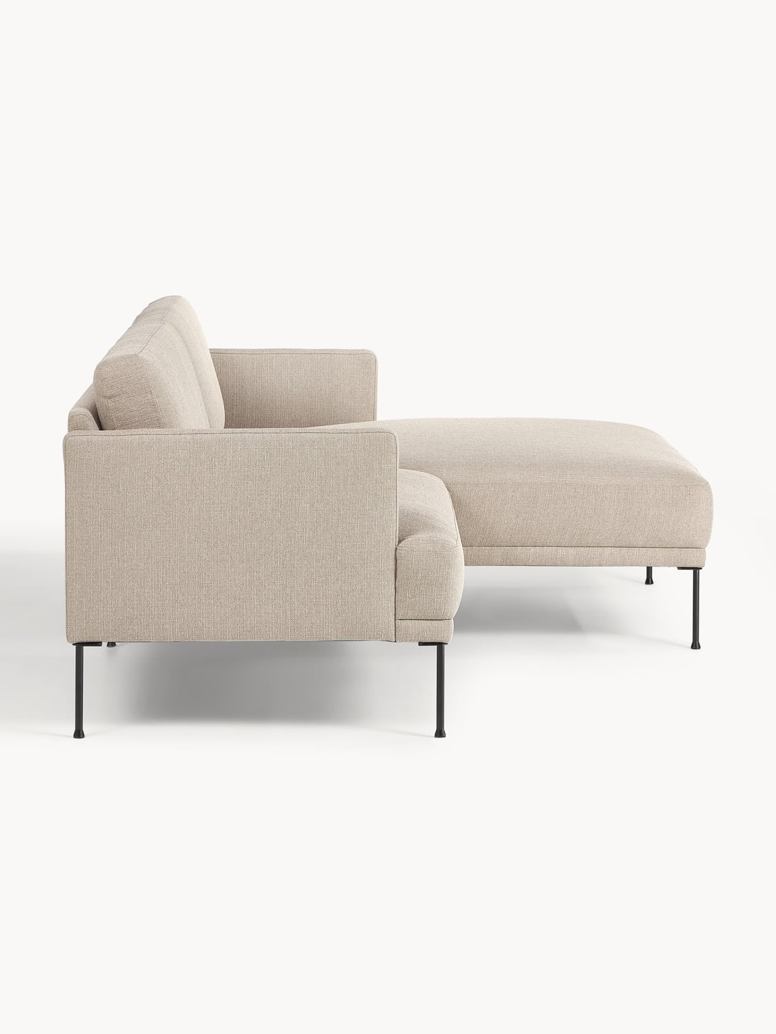 Fluente Small Corner Sofa — Oatmeal