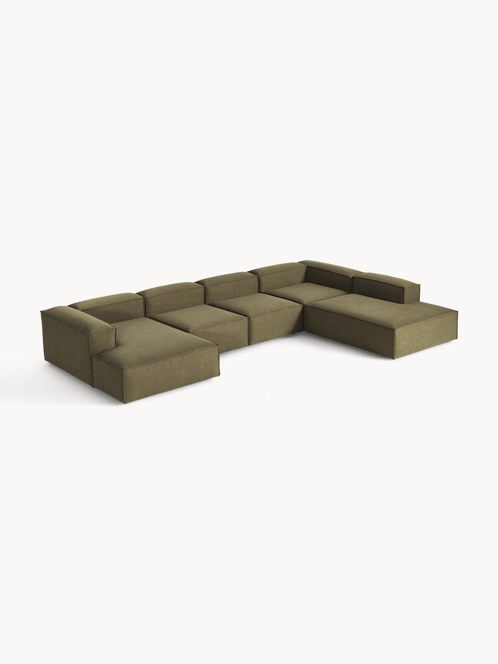 Lennon Modular XL Sofa — Olive