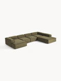 Lennon Modular XL Sofa — Olive